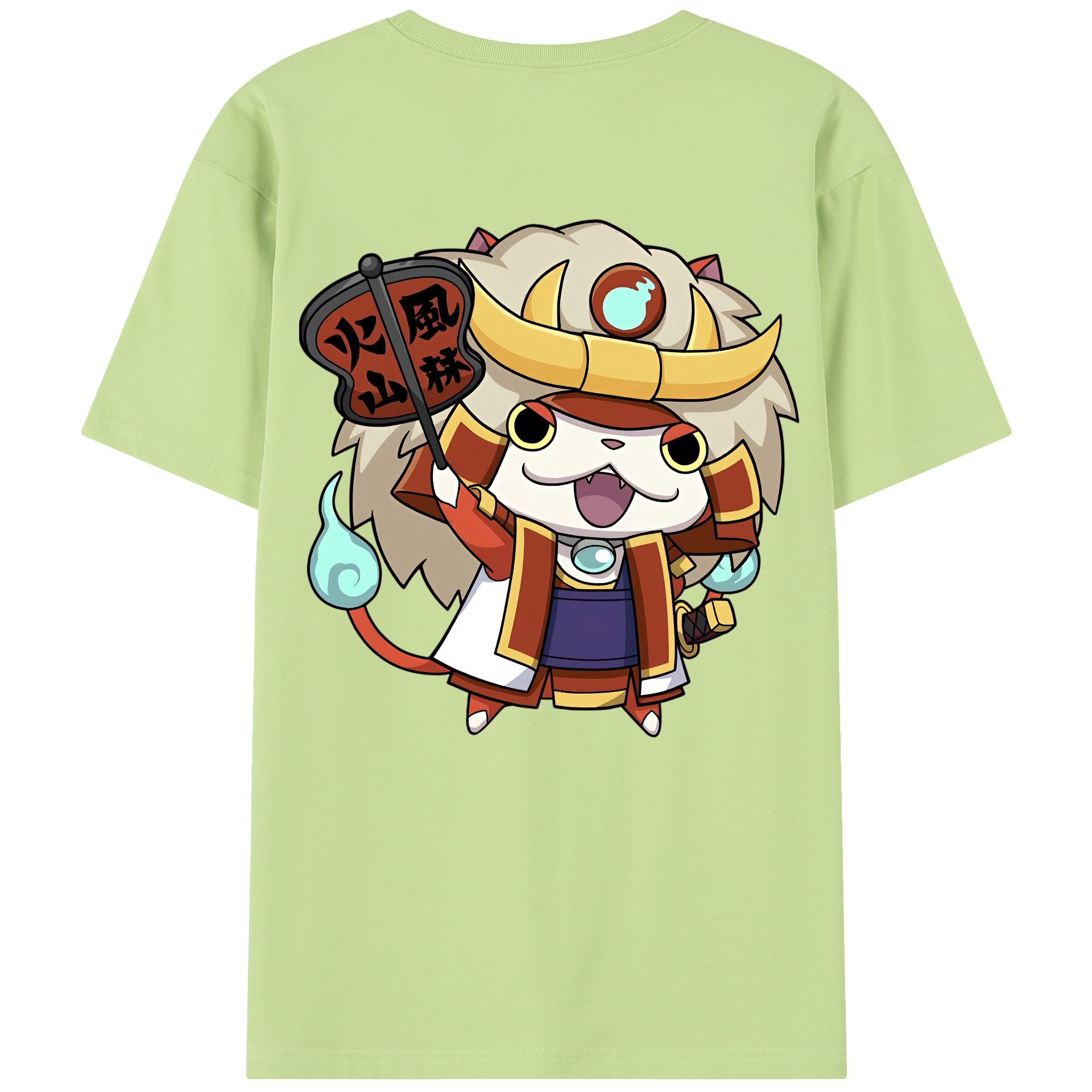 （画像用） 妖怪ウォッチ Yo-kai Watch 綿100％半袖Tシャツ（背面プリント）